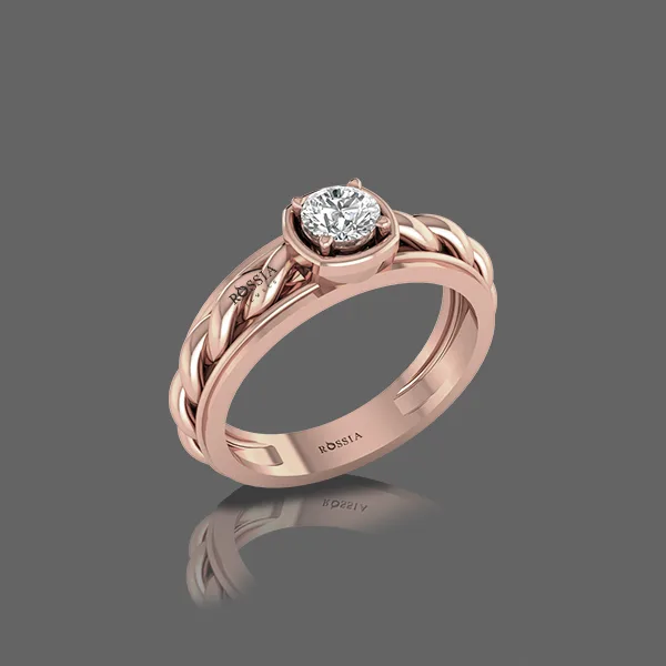 Gentleman's Single Diamond Ring
