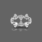 Osier Berry Bling Wedding Band