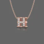 Letter "H" Gold Pendant