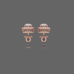 Unique Round Diamond Studs
