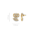 Artistic Diamond Earrings