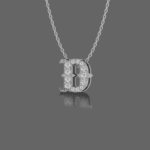 Letter "D" Gold Pendant