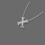 Letter "X" Gold Pendant