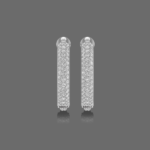 Boho Beauty Hoops Diamond Earrings