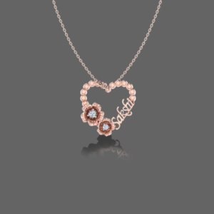 Forever Love Personalised Name Pendant