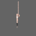 Shimmering Heart Infinity Tailored Name Pendant