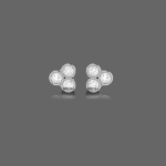 Twinkling Diamond Stud Earrings