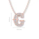 Letter "G" Gold Pendant - Image 10