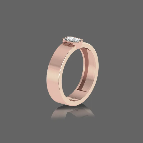 Victor Solitaire Ring for Him Victor Solitaire Ring for Him