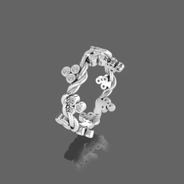 Osier Berry Bling Wedding Band Osier Berry Bling Wedding Band