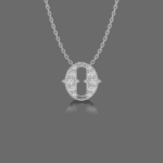 Letter "O" Gold Pendant