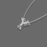 Letter "Y" Gold Pendant