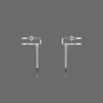 Glistening Diamond Ear Cuff