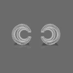 Glistening Diamond Ear Cuff