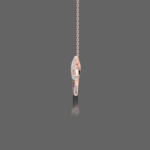 Tailored Two Hearts Name Pendant