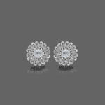 Lacy Petal Dance Diamond Earring