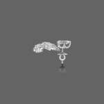 Enticing Diamond Stud Earring
