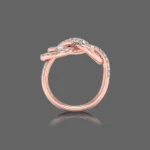 Endearing Swirl Cocktail Ring