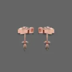 Sparkling Elegance Diamond Butterfly Earrings For Kids
