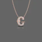 Letter "G" Gold Pendant