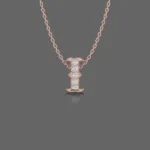 Letter "I" Gold Pendant