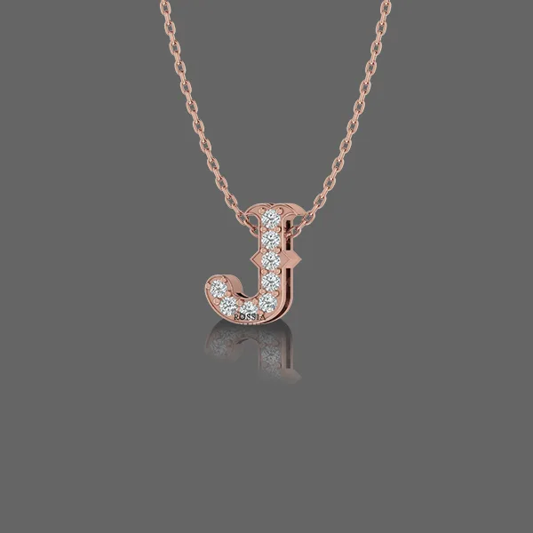 Letter "J" Gold Pendant Letter "J" Gold Pendant