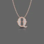 Letter "Q" Gold Pendant