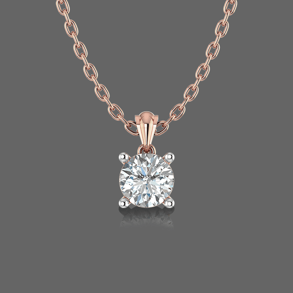 Solitaire Diamond Pendant