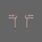 Glistening Diamond Ear Cuff