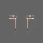 Glistening Diamond Ear Cuff