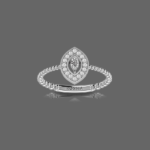 Marquise Halo Ring