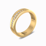 Acrux Bling Diamond Wedding Band Ring