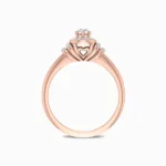 Artistic-Natural-Diamond-Ring-Rose-Gold-Basket-View