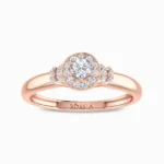 Artistic Natural Diamond Ring