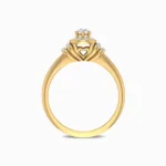 Artistic-Natural-Diamond-Ring-Yellow-Gold-Basket-View