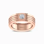 Cavalier-Men’s-Ring-Rose-Gold-Front-View