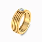 Cavalier-Men’s-Ring-Yellow-Gold-Side-View