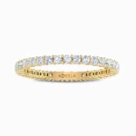 Deific-Natural-Diamond-Wedding-Band-Yellow-Gold-Front-View