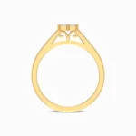 Eclectic-Natural-Diamond-Ring-Yellow-Gold-Basket-View