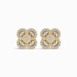 Ehereal Floral Diamond Studs