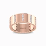 Kingsley-Men’s-Natural-Diamond-Ring-Rose-Gold-Front-View
