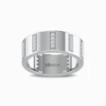 Kingsley-Men’s-Natural-Diamond-Ring-White-Gold-Front-View