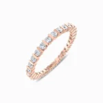 Natural-Diamond-Auroral-Wedding-Band-Rose-Gold-Side-View