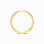 Natural-Suave-Wedding-Band-Yellow-Gold-Basket-View