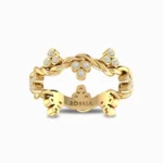 Osier-Berry-Bling-Natural-Diamond-Wedding-Band-Yellow-Gold-Front-View