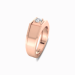 Signature-Masculine-Spark-Ring-For-Men-Rose-Gold-Side-View