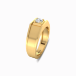Signature-Masculine-Spark-Ring-For-Men-Yellow-Gold-Side-View