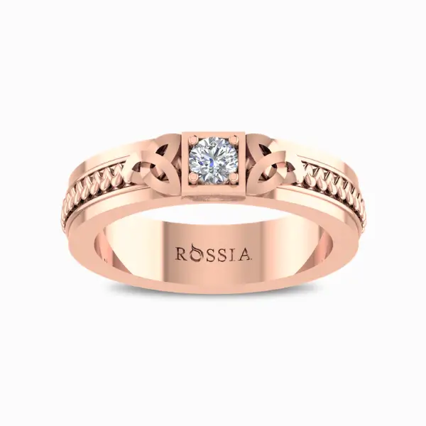 Trinity Bond Natural Diamond Men's Ring