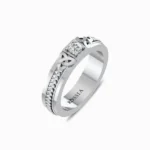 Trinity Bond Natural Diamond Men's Ring