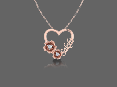 Love Personalised Name Pendant